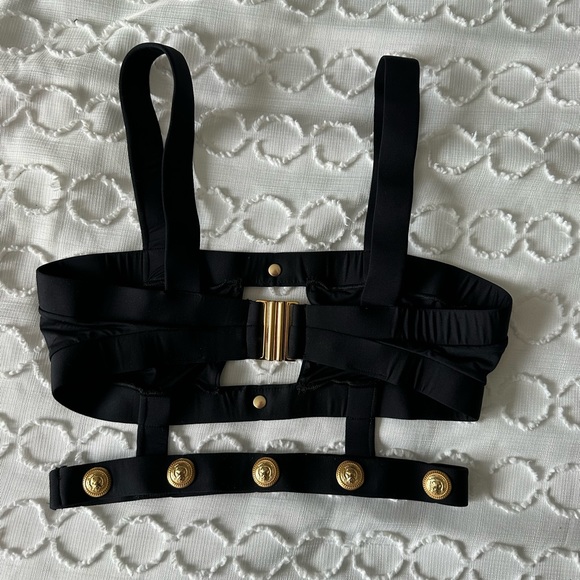 MONICA HANSEN Rich and Fab Cutout Bikini Top - Picture 11 of 14